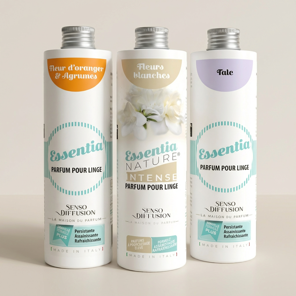 Pack 3 parfums pour linge — le 3ème à -50%