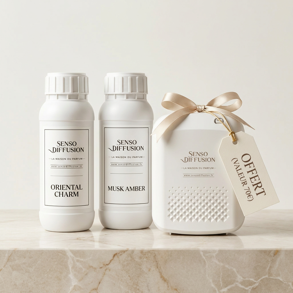 Pack 1L d'Huiles Essentielles + Diffuseur SENSO BB100 Offert