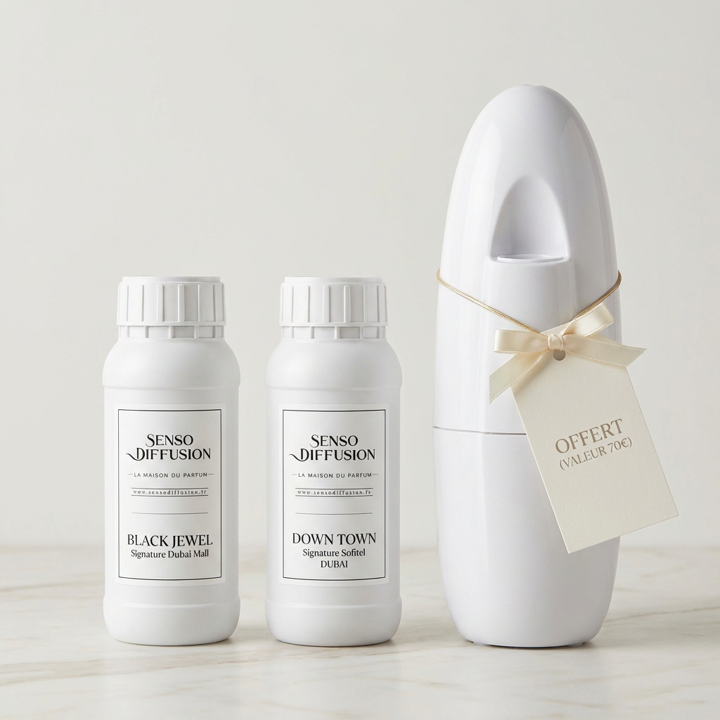 Pack 1L d'Huiles Essentielles + Diffuseur SENSO 20 Offert